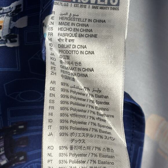 RSVLTS Star Wars May the 4th R2 Droids Blue Shirt Size Medium M NWT - Picture 8 of 8